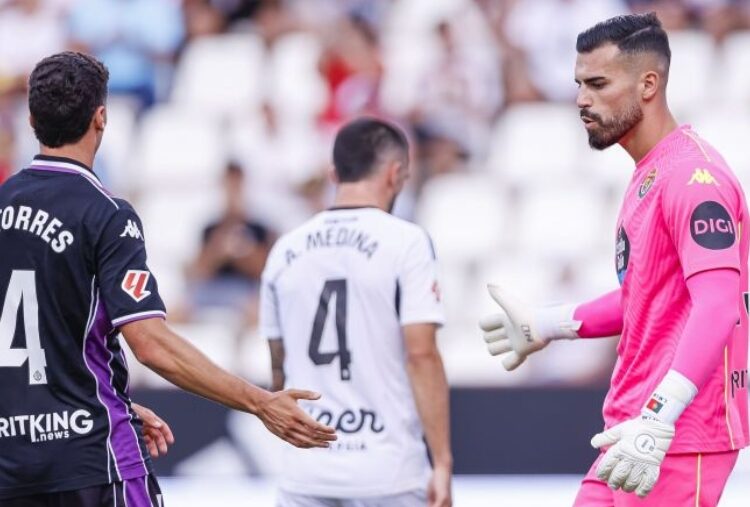 Guilherme sigue a tono para el Real Valladolid 2 Torres, Guilherme