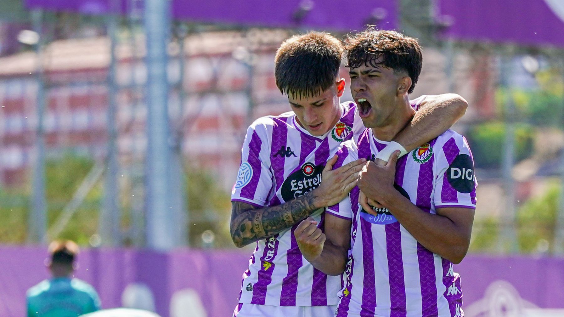 César Porras y Ángel Carvajal | Real Valladolid Promesas