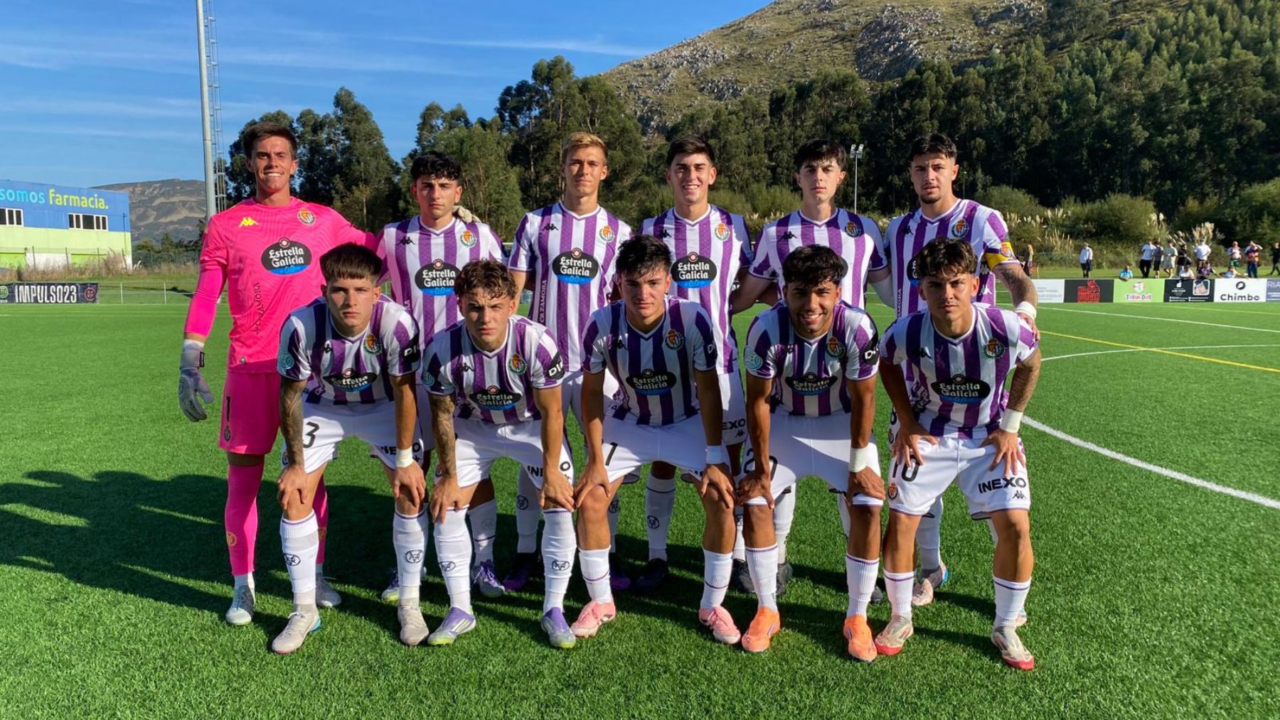 Once inicial del Promesas ante la UD Sámano