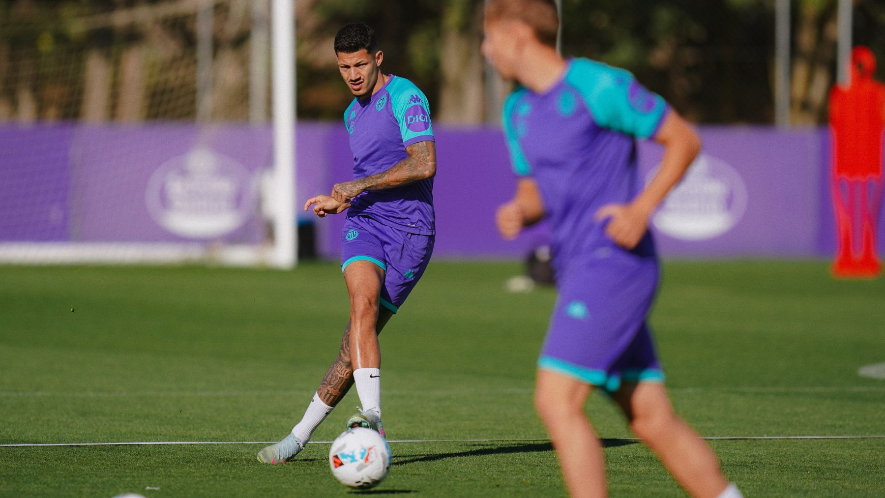 Marcos André y Jurić inician la semana con el grupo 2 Marcos André | Real Valladolid
