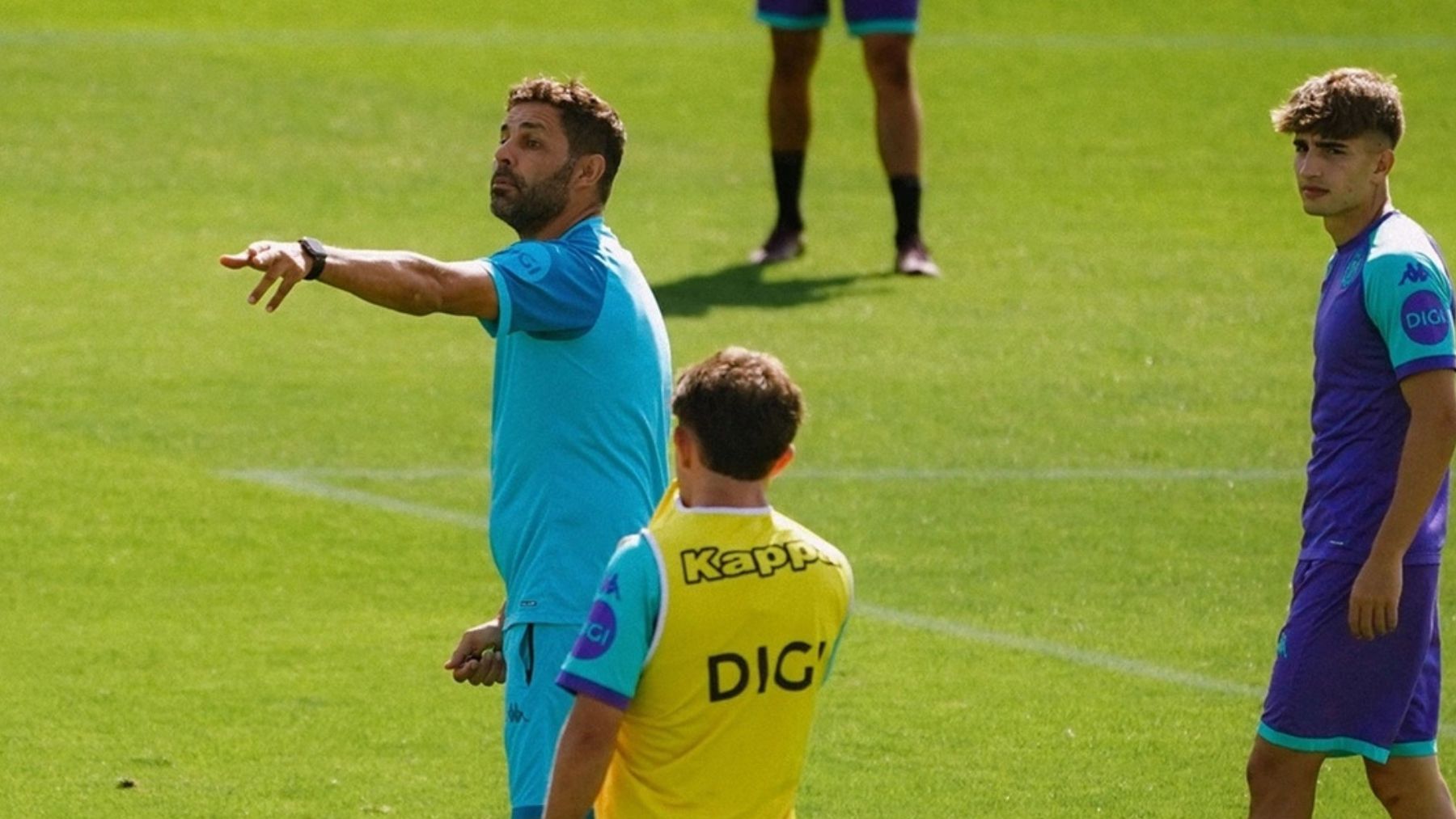El Promesas quiere coger impulso en casa 2 Javi Baraja en un entrenamiento del Real Valladolid Promesas
