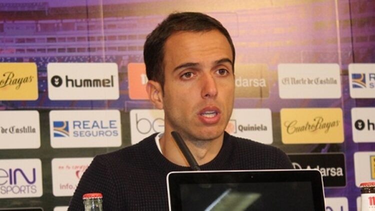 Borja Jiménez en el banquillo de Zorrilla 1 Borja Jiménez