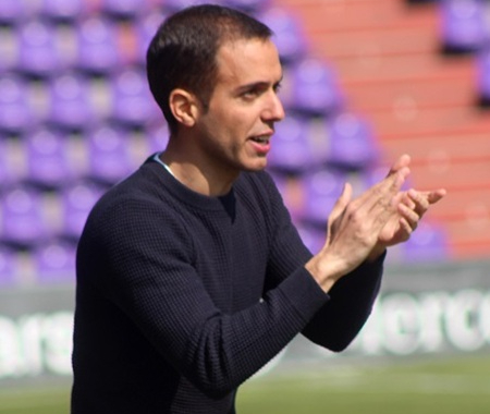 Borja Jiménez en el banquillo de Zorrilla 2 Borja Jiménez