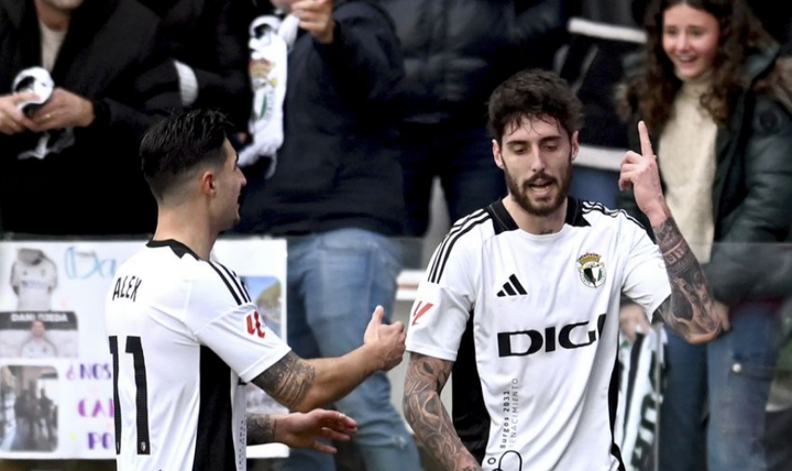 El gol del Burgos se llama Fer Niño 3 Fer Niño