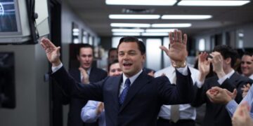 Esta icónica escena de 'El lobo de Wall Street' no estaba en el guion