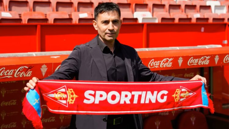 Así llega el Sporting de Gijón al José Zorrilla 1 Garitano, Sporting