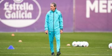 Guillermo Almada durante un entrenamiento