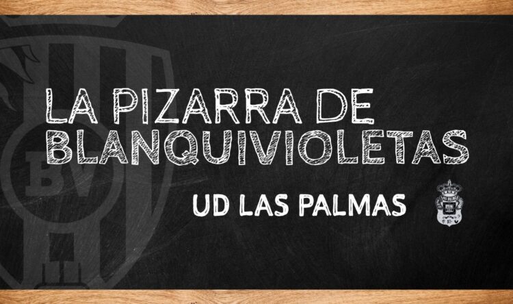La Pizarra de Blanquivioletas | UD Las Palmas 1 Pizarra Las Palmas