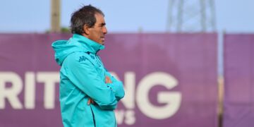 Guillermo Almada, en un entrenamiento