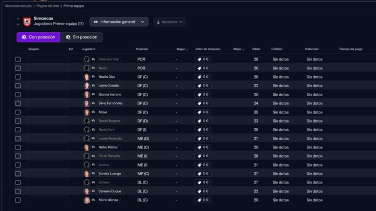 El Villa de Simancas, en el FM 26