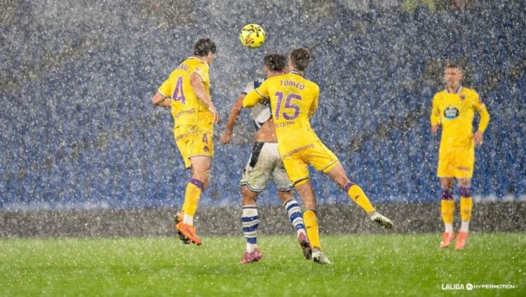 El Real Valladolid se ahoga en el diluvio 1 Real Valladolid