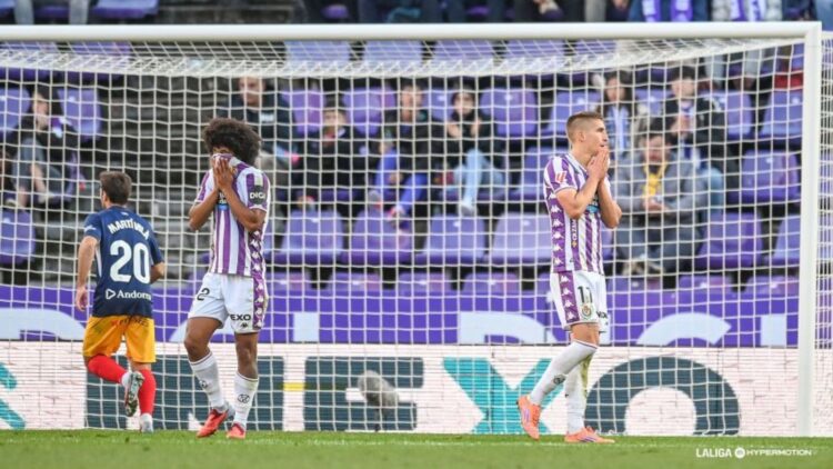 El Pucela desespera a Zorrilla 1 Real Valladolid - Andorra